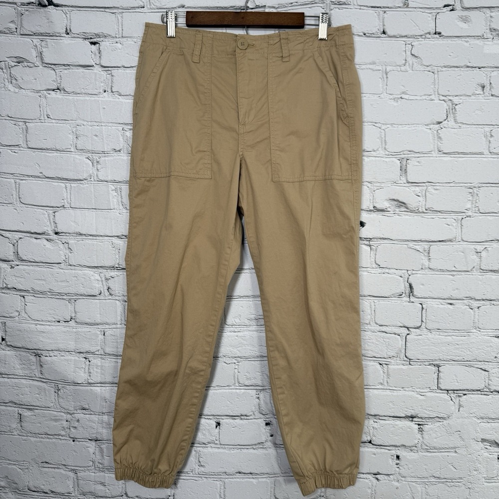 Sanctuary Women's Maya Pant Size 29 Joggers Tan‎ Patch Pocket XP9118Q2 30x26